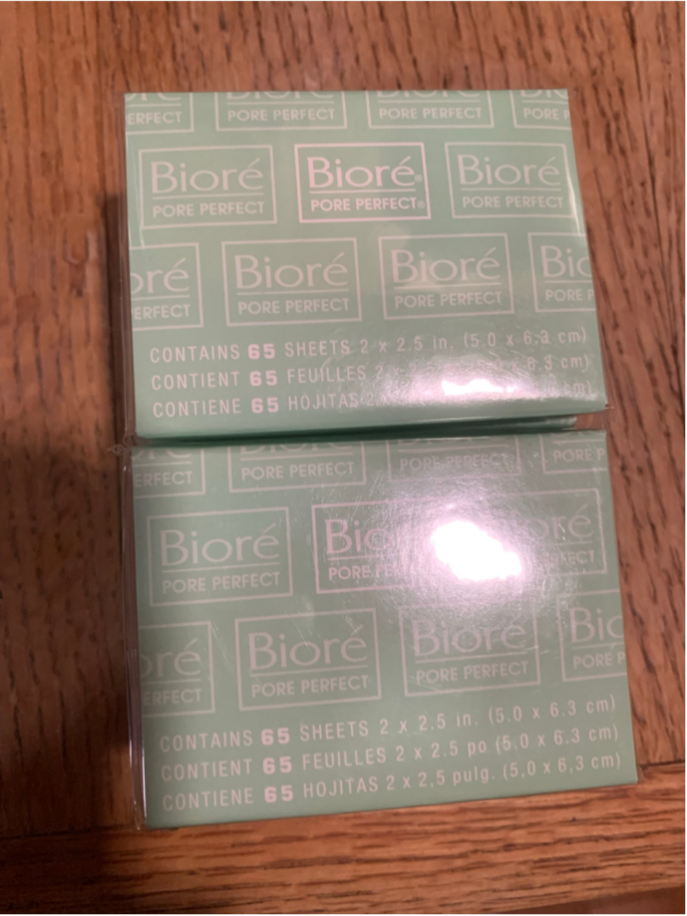 Bioré Pore Perfect Skincare Oil Absorbing Sheets Green-10 sets, 650 sheets